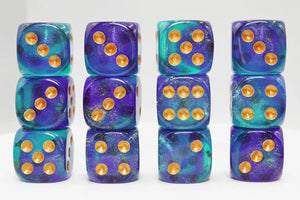 FBG DICE 12D6 HOCUS POCUS GLITTER