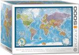PZ 5000 EG MAP OF THE WORLD
