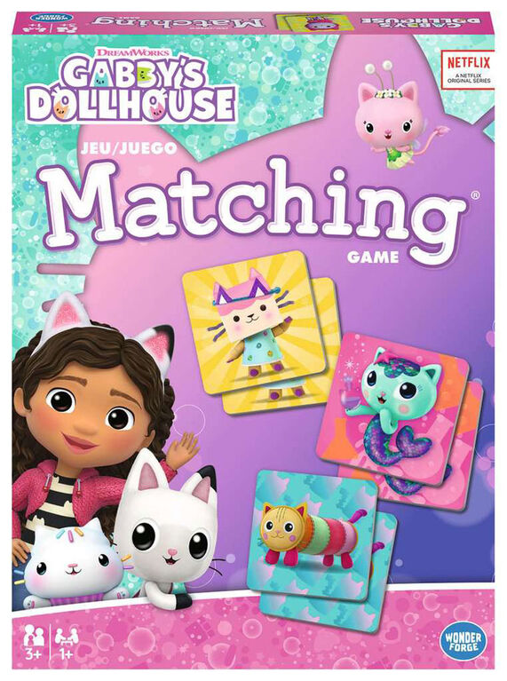 GM MATCHING GAME GABBY'S DOLLHOUSE