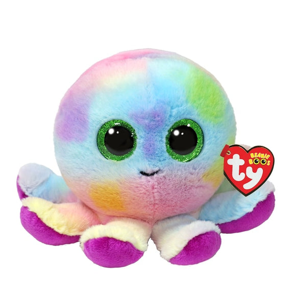 TY BEANIE BOO BUBBLES OCTOPUS PASTEL 6