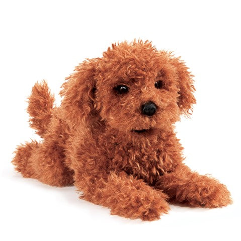 FM HP DOG TOY POODLE BROWN