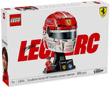 LEGO EDITIONS CHARLES LECLERC F1 HELMET SCUDERIA FERRARI HP