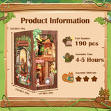 DIY BOOK NOOK SQUIRREL COLLECTOR W/ COVER