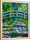 LEGO ART CLAUDE MONET BRIDGE OVER A POND OF WATER LILIES MAY RELEASE