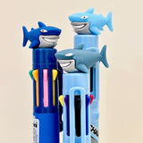 BCM BALL PEN 8 COLORS SHARK