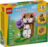 LEGO CREATOR CUTE HAMSTER WITH FLOWER