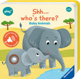 PLAYPLUS BOOK SHH WHOS THERE: BABY ANIMALS