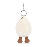 JC AMUSEABLE HAPPY BOILED EGG BAG CHARM 7"