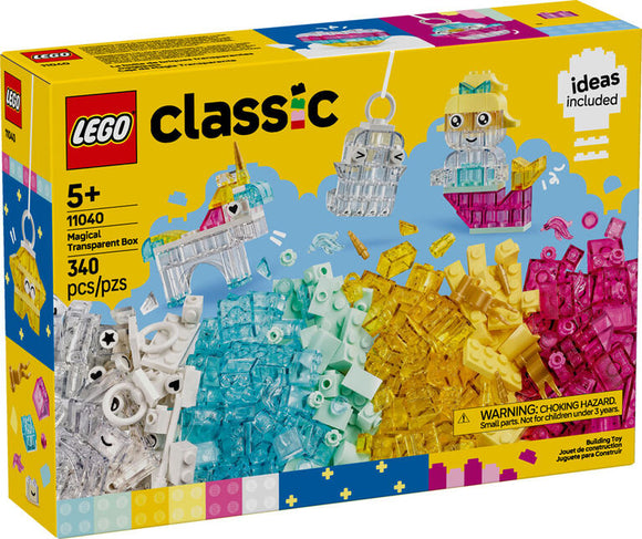 LEGO CLASSIC MAGICAL TRANSPARENT BOX