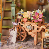 DIY BOOK NOOK FLOWER SHOP (PINK)
