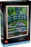 LEGO ART CLAUDE MONET BRIDGE OVER A POND OF WATER LILIES MAY RELEASE