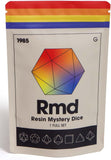 1985G MYSTERY DICE 7PC PLASTIC SHARP EDGE SET