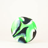 MDG DICE CASE SILICONE ROUND GREEN BLACK WHITE