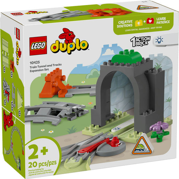 LEGO DUPLO TRAIN TUNNEL AND TRACKS EXPANSION