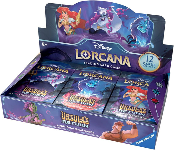 GM RV DISNEY LORCANA BOOSTER CASE: URSULA'S RETURN