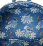 LOUNGEFLY BACKPACK DISNEY STITCH SPRINGTIME