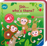 PLAYPLUS BOOK SHH WHOS THERE: JUNGLE ANIMALS