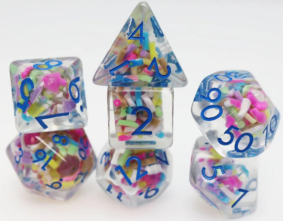 FBG DICE 7PC ICE CREAM SPRINKLES