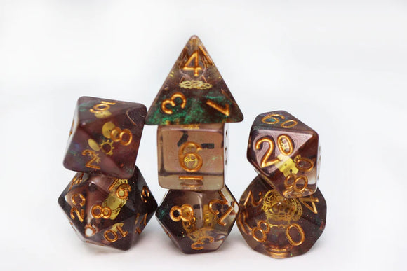 FBG DICE 7PC GEARWHEEL GLITTER