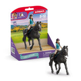 SCHLEICH HORSE CLUB LISA WITH HORSE STORM