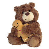 AUR JOLLY BUNCH BEAR GINGERBREAD 10"
