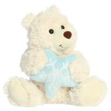 AUR JOLLY BUNCH BEAR SNOWFLAKE 10"