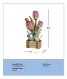 DIY FLOWER BLOOM SET TULIP PINK