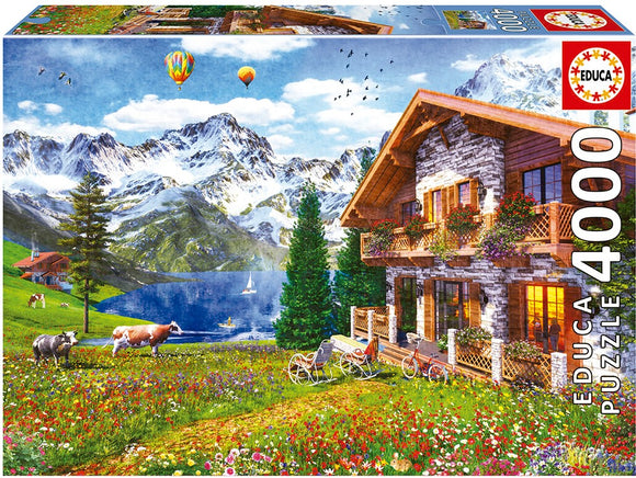 PZ 4000 ED AT HOME IN ALPS