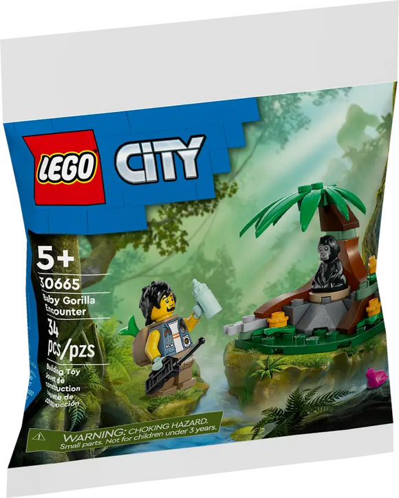 LEGO POLYBAG CITY BABY GORILLA ENCOUNTER