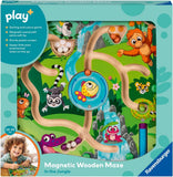 PLAYPLUS MAGNETIC WOODEN MAZE: JUNGLE