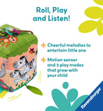 PLAYPLUS ROLL N PLAY SOUND CUBE: WILD ANIMALS