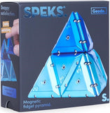 SPEKS GEODE CHROME COSMO PYRAMID BLUE