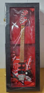 MINI GUITARS WB EDDIE VAN HALEN FRANKENSTIEN RED