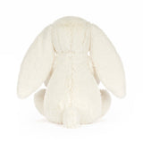 JC BASHFUL BUNNY CREAM WITH STAR SMALL 7"