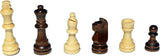 CHESS OAK BOOK STYLE FOLDING 10"