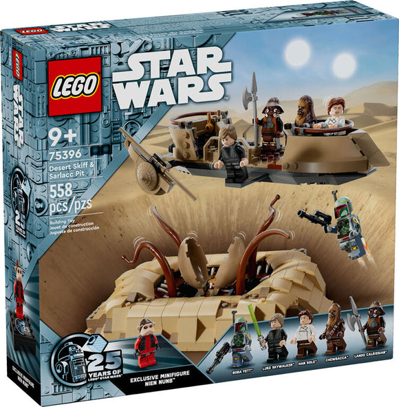 LEGO SW DESERT SKIFF & SARLACC PIT