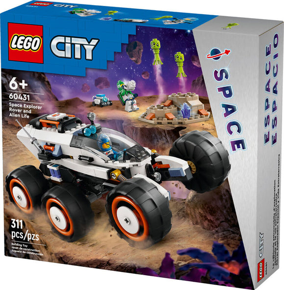 LEGO CITY SPACE EXPLORER ROVER & ALIEN LIFE