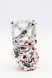 FBG DICE 7PC METAL HOLLOW BLOOD BONES