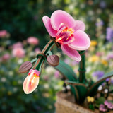 DIY MINI FLOWER KIT PURPLE ORCHID WITH LIGHTS