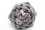 FBG DICE 7PC METAL HOLLOW TREE OF PERSEVERANCE