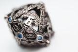 FBG DICE 7PC METAL HOLLOW TREE OF PERSEVERANCE
