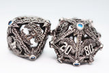 FBG DICE 7PC METAL HOLLOW TREE OF PERSEVERANCE