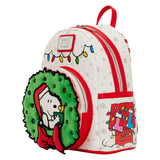LOUNGEFLY BACKPACK PEANUTS HOLIDAY