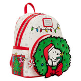 LOUNGEFLY BACKPACK PEANUTS HOLIDAY