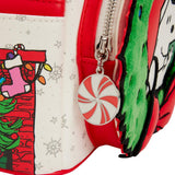 LOUNGEFLY BACKPACK PEANUTS HOLIDAY