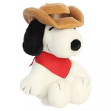 AUR PALM PALS PEANUTS SNOOPY COWBOY 8" MEDIUM
