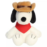 AUR PALM PALS PEANUTS SNOOPY COWBOY 8" MEDIUM