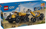 LEGO CITY DUMP TRUCK & FRONT END LOADER