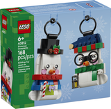LEGO SNOWMAN ORNAMENTS