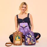 LOUNGEFLY CROSSBODY DISNEY RAPUNZEL SNUGGLY DUCKLING SIGN